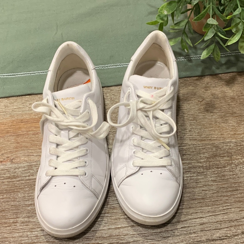 Tory Burch Classic White Sneakers